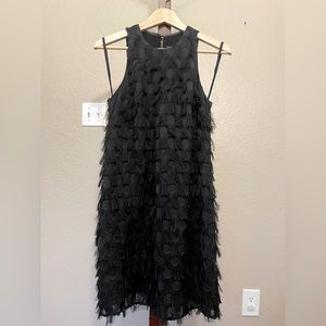 Like New - Anthropologie Roxie Black Party Cocktail